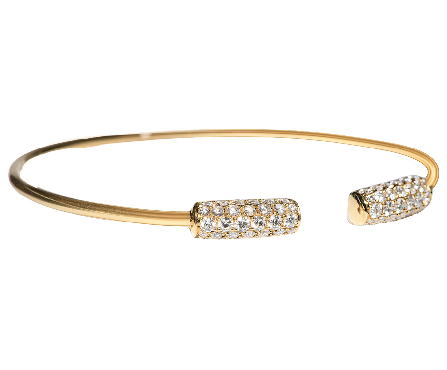 Golden Diamonds Bracelet